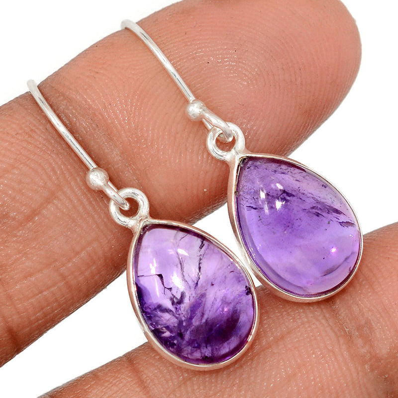 1.2" Amethyst Earrings - AMCE1441