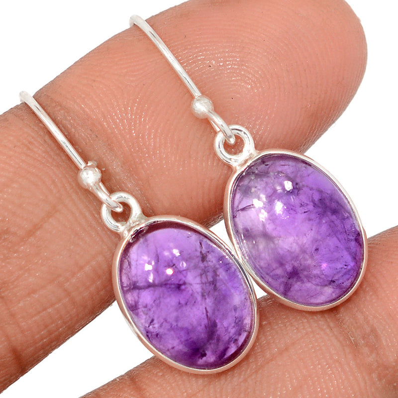 1.2" Amethyst Earrings - AMCE1442