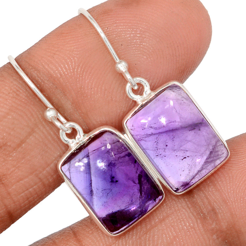 1.2" Amethyst Earrings - AMCE1444