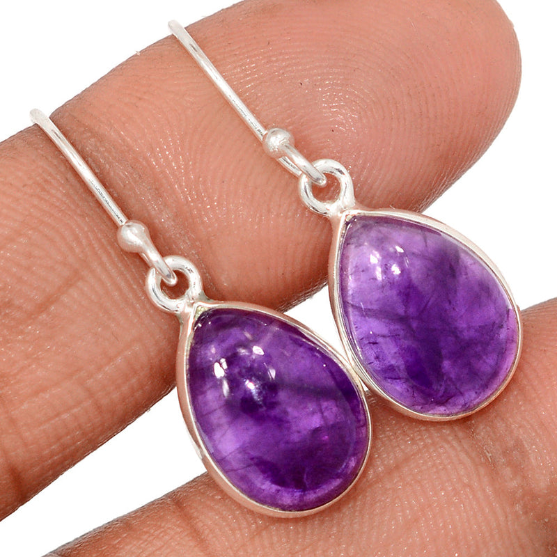 1.2" Amethyst Earrings - AMCE1445