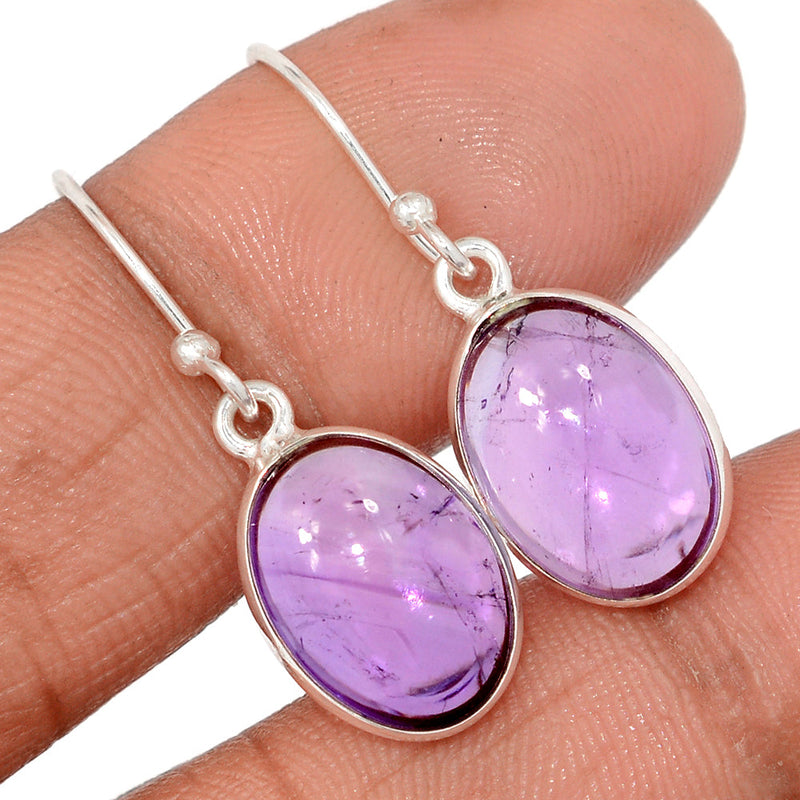 1.2" Amethyst Earrings - AMCE1447