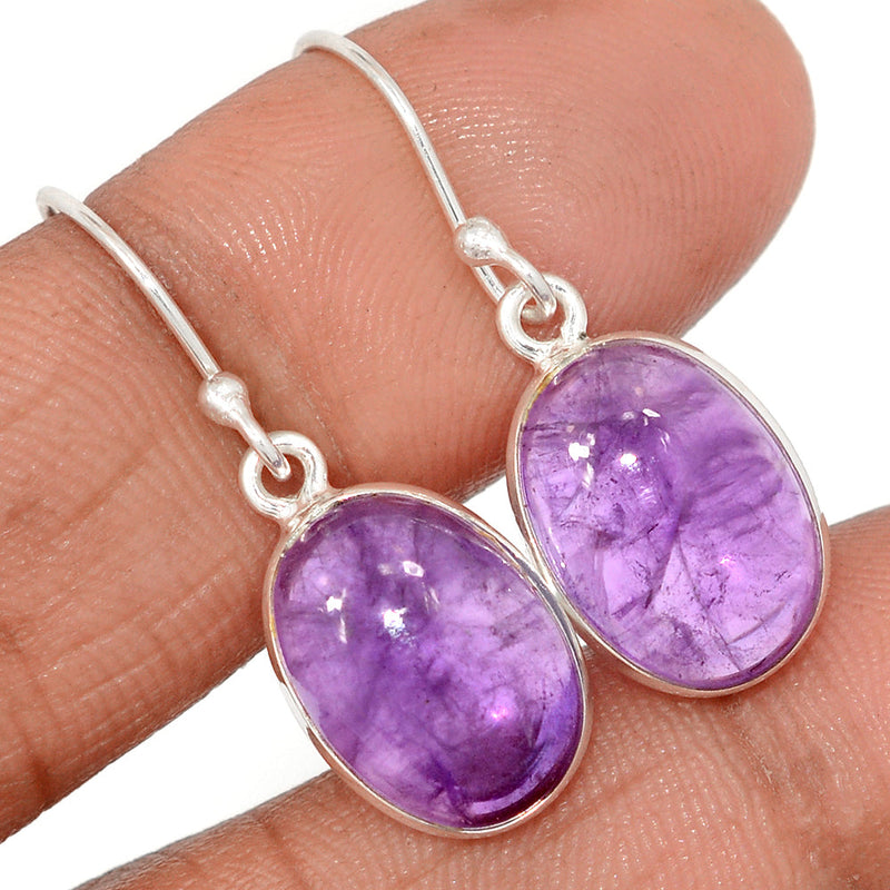 1.2" Amethyst Earrings - AMCE1449