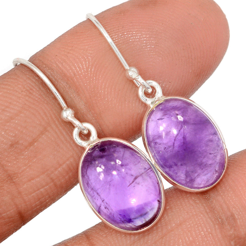 1.2" Amethyst Earrings - AMCE1465