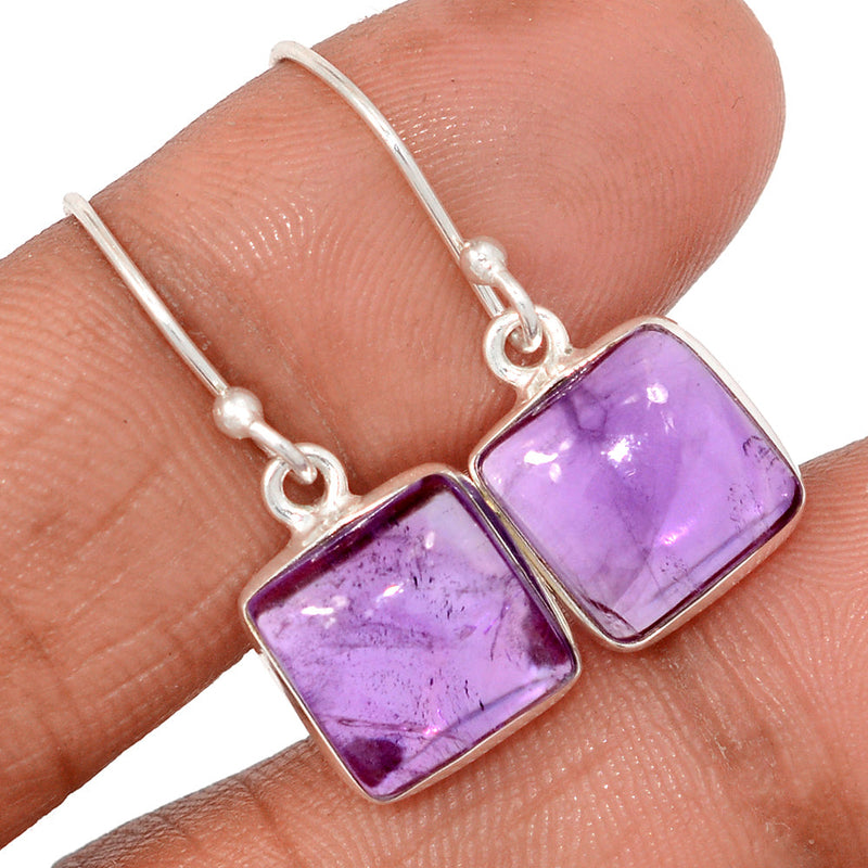 1.1" Amethyst Earrings - AMCE1474