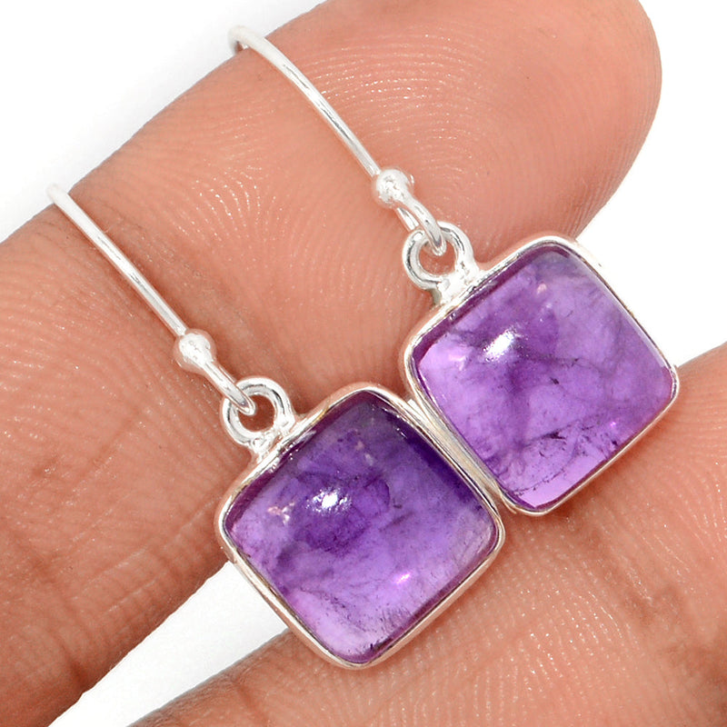 1.1" Amethyst Earrings - AMCE1478