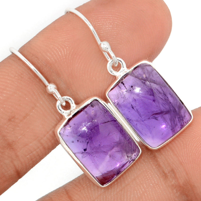1.2" Amethyst Earrings - AMCE1482