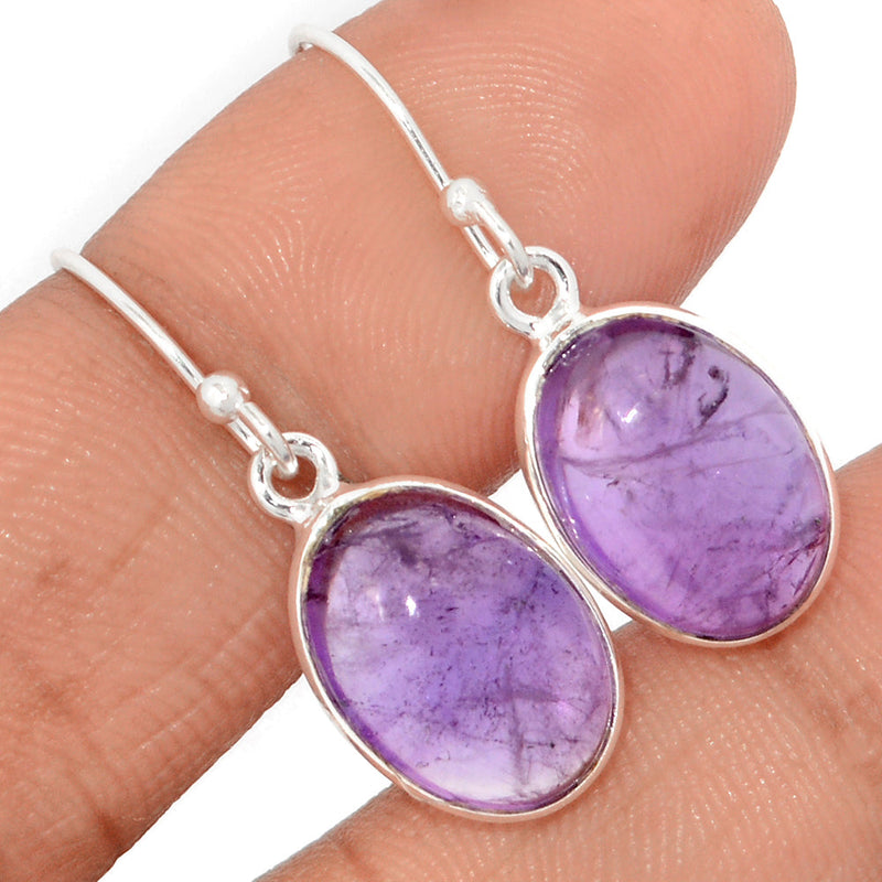 1.2" Amethyst Earrings - AMCE1483