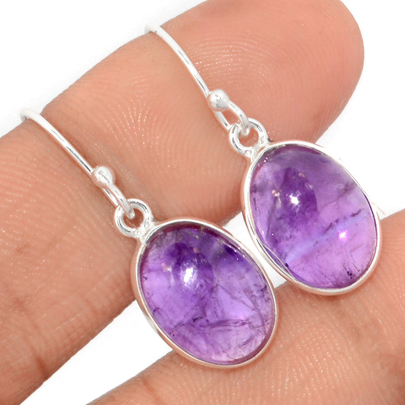 1.2" Amethyst Earrings - AMCE1489