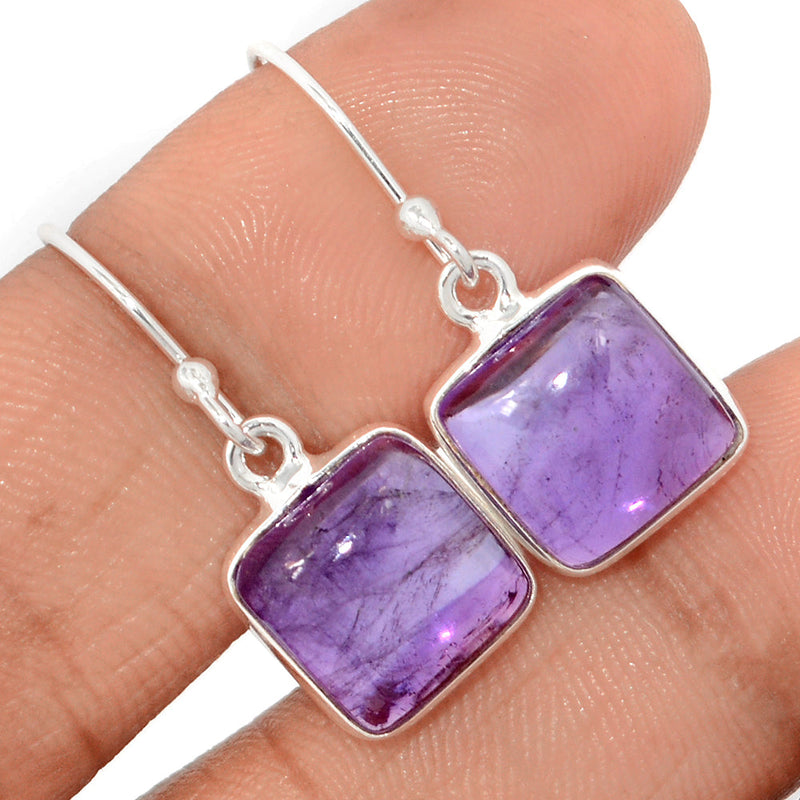 1.1" Amethyst Earrings - AMCE1491