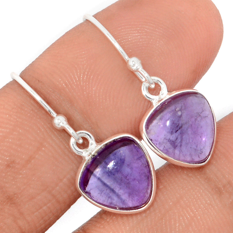 1" Amethyst Earrings - AMCE1498