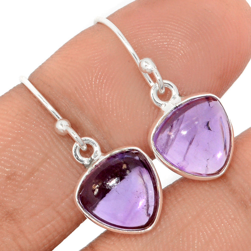1" Amethyst Earrings - AMCE1501