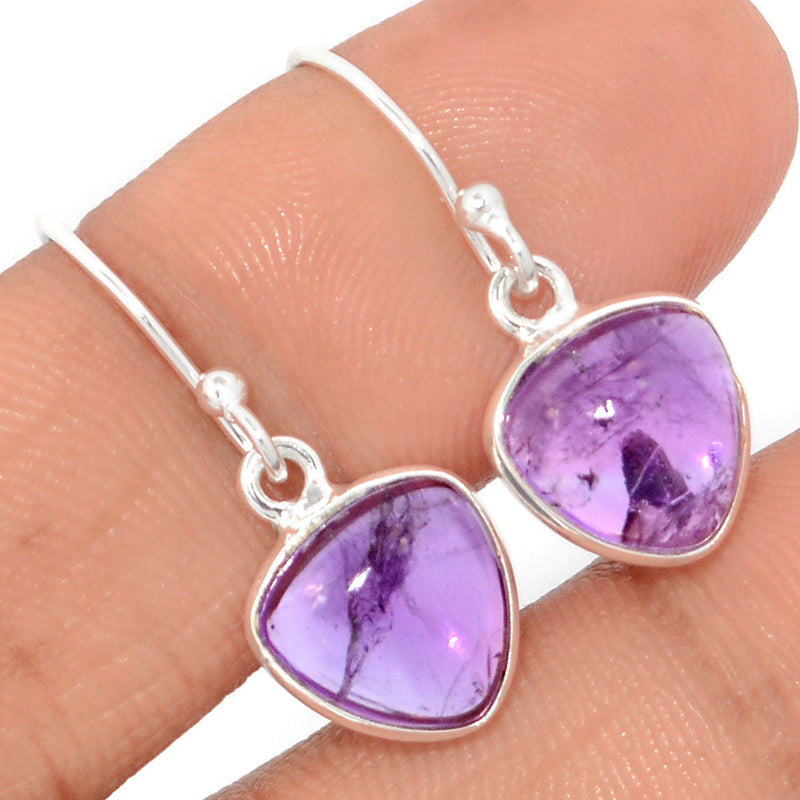 1" Amethyst Earrings - AMCE1502