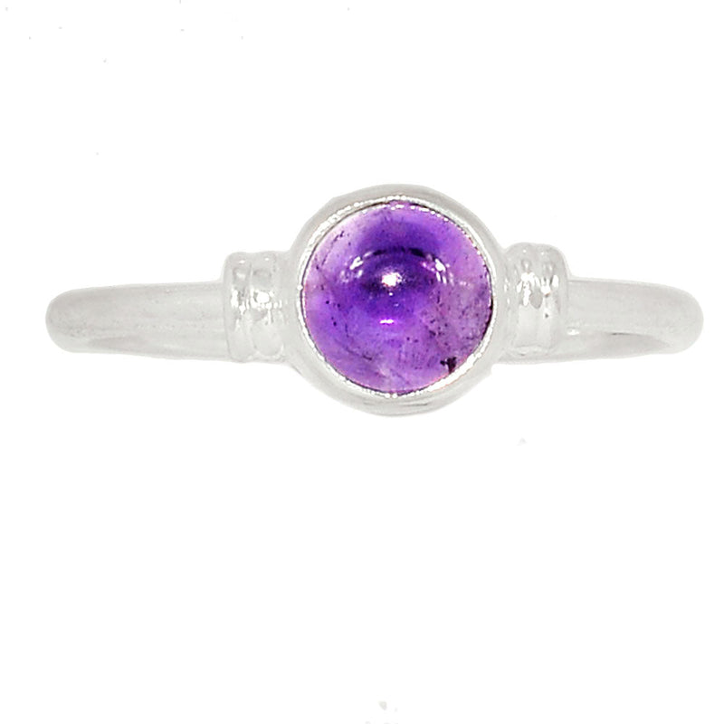 Small Plain - Amethyst Ring - AMCR2956