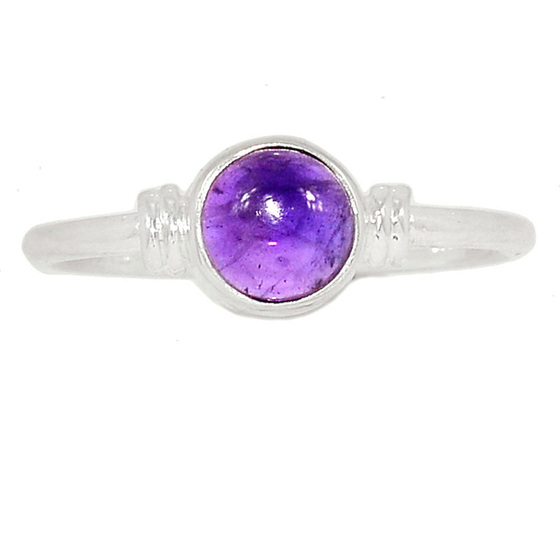 Small Plain - Amethyst Ring - AMCR2970