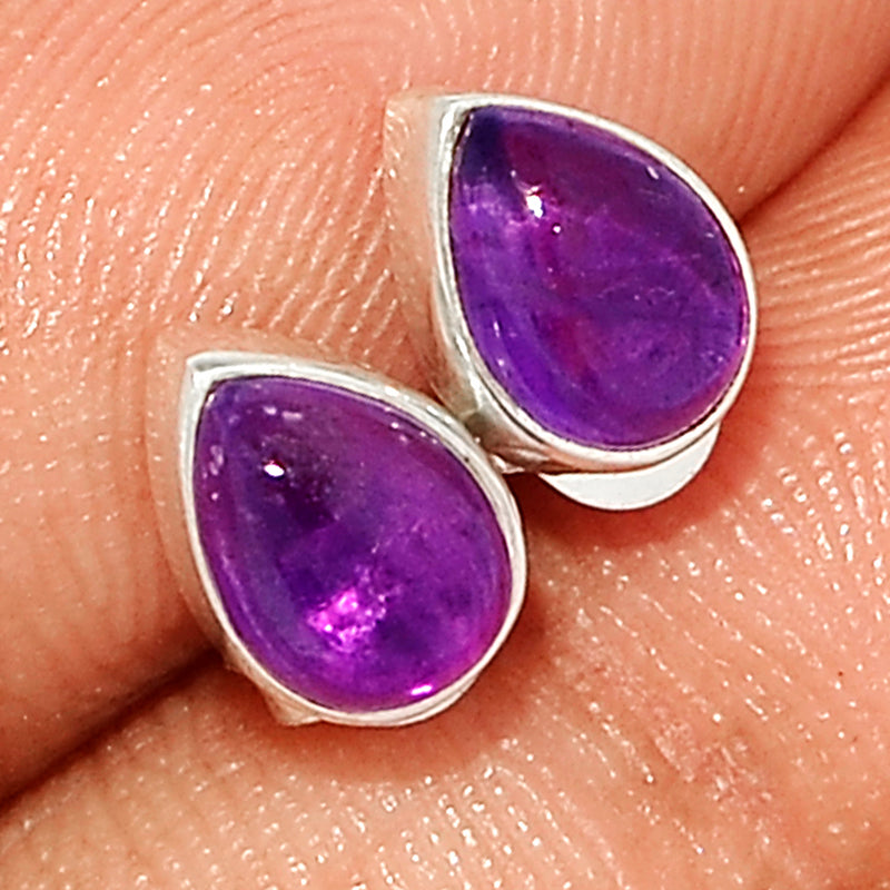 Amethyst Studs - AMCS663