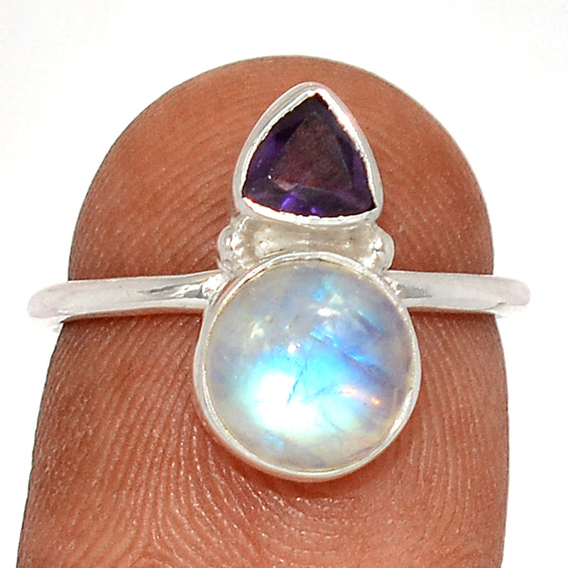 Amethyst Faceted Rings - AMFR1582