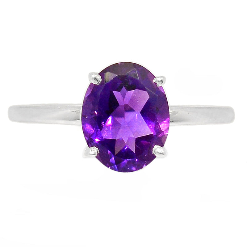 Claw - Amethyst Faceted Ring - AMFR1664