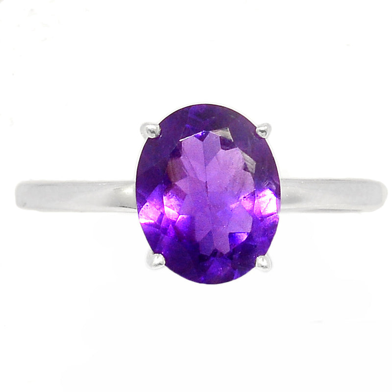 Claw - Amethyst Faceted Ring - AMFR1669