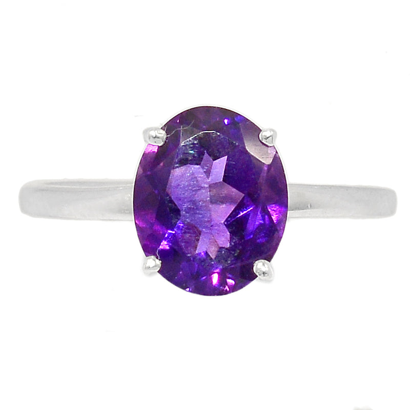 Claw - Amethyst Faceted Ring - AMFR1672