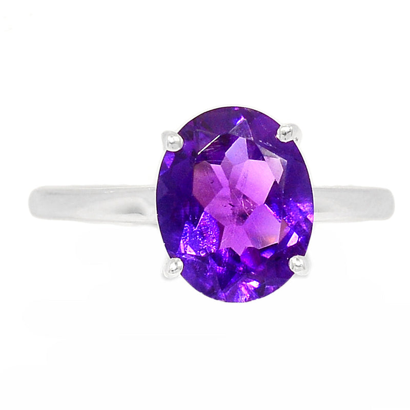 Claw - Amethyst Faceted Ring - AMFR1676