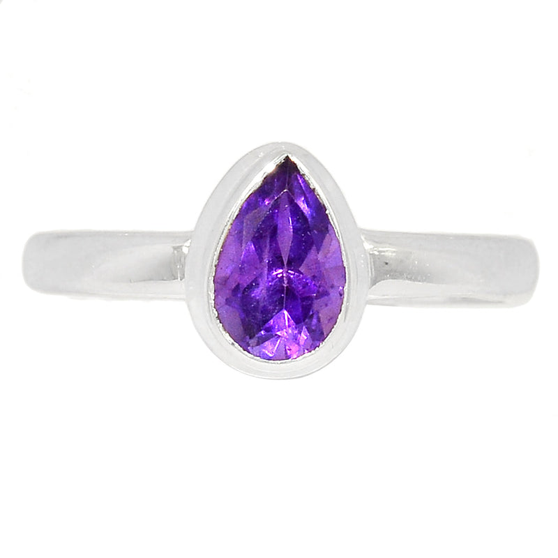 Amethyst Faceted Ring - AMFR1683