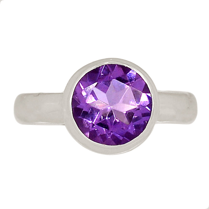 Amethyst Faceted Ring - AMFR1715