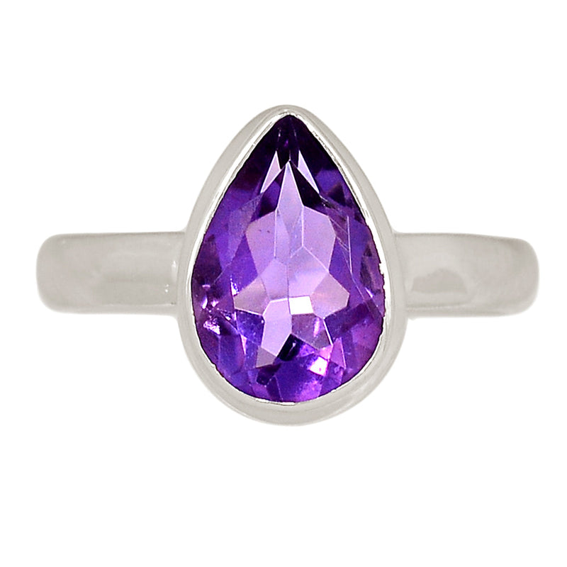 Amethyst Faceted Ring - AMFR1718