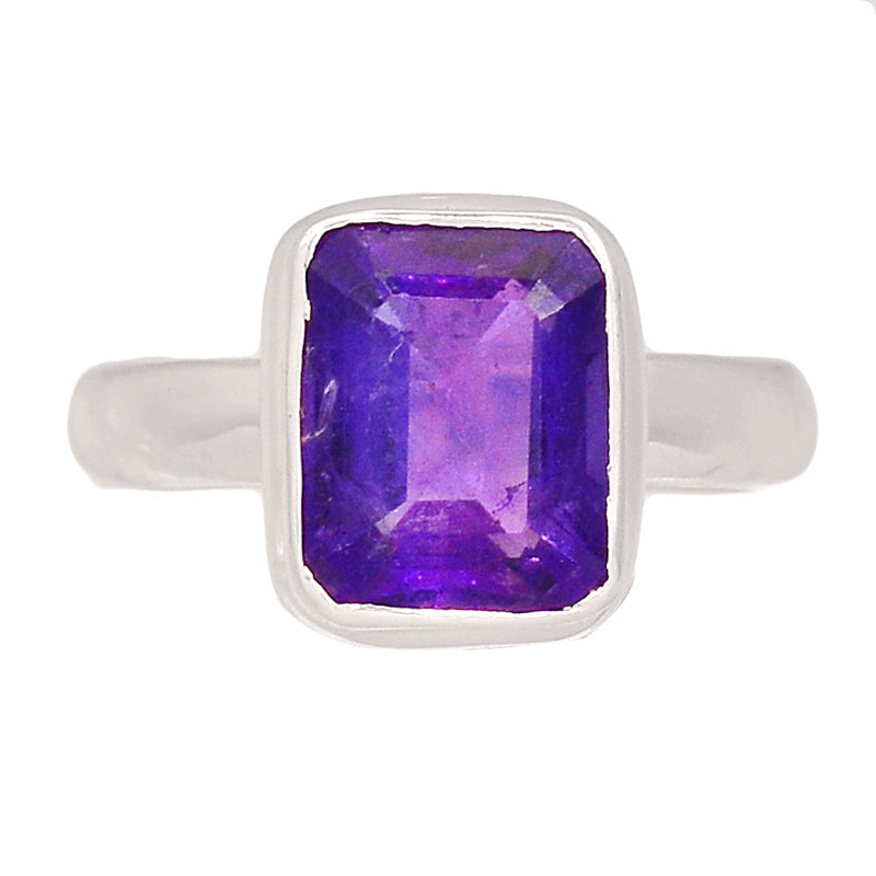 Amethyst Faceted Ring - AMFR1749
