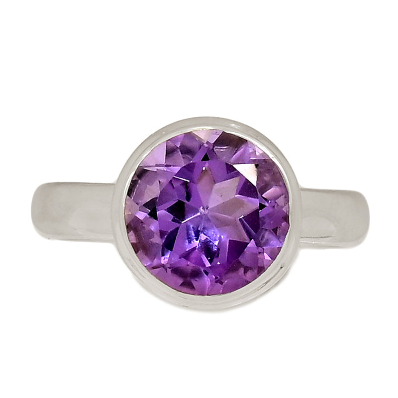 Amethyst Faceted Ring - AMFR1795