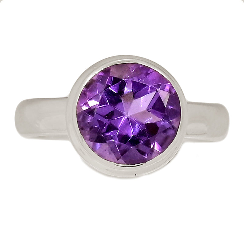 Amethyst Faceted Ring - AMFR1799
