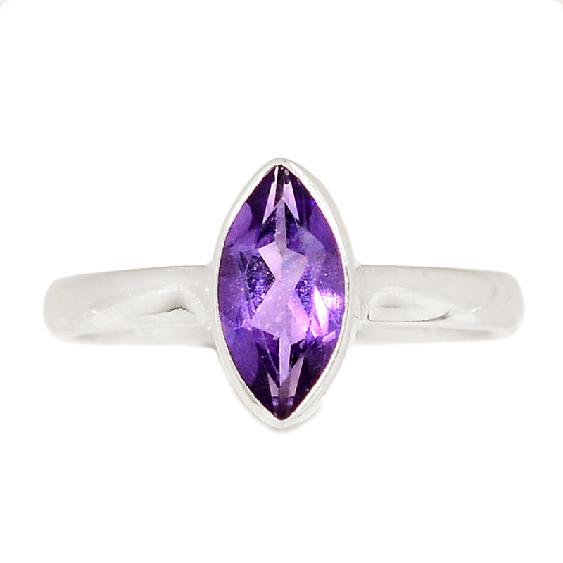 Amethyst Faceted Ring - AMFR1820