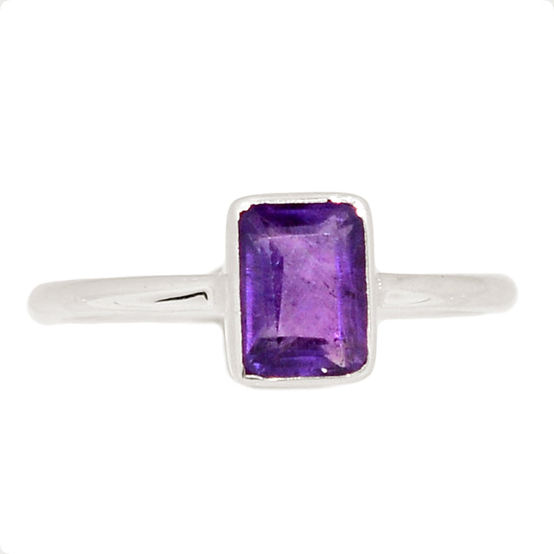 Amethyst Faceted Ring - AMFR1827