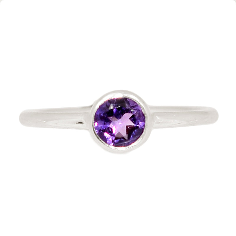 Amethyst Faceted Ring - AMFR1828