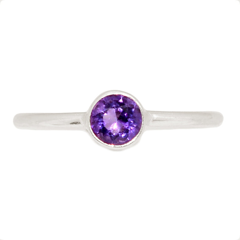 Amethyst Faceted Ring - AMFR1837