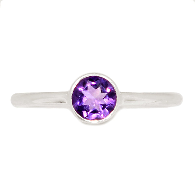 Amethyst Faceted Ring - AMFR1839