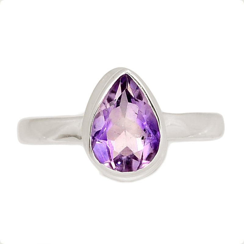 Amethyst Faceted Ring - AMFR1843