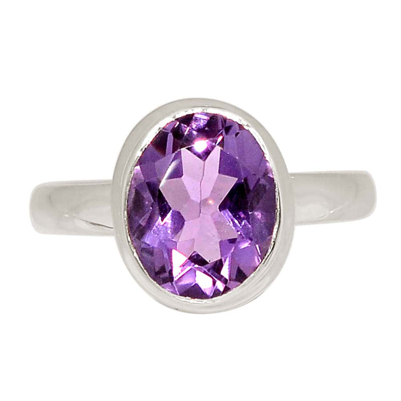 Amethyst Faceted Ring - AMFR1861