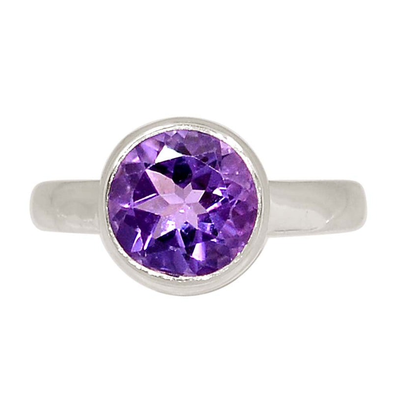 Amethyst Faceted Ring - AMFR1862