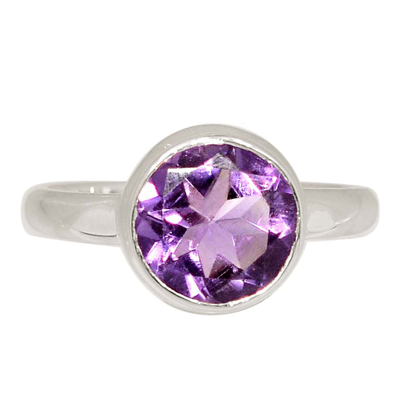 Amethyst Faceted Ring - AMFR1864