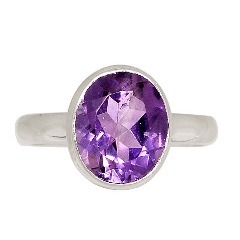 Amethyst Faceted Ring - AMFR1868