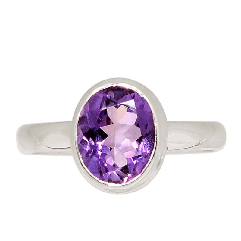 Amethyst Faceted Ring - AMFR1869