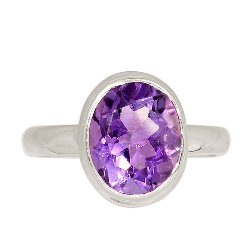 Amethyst Faceted Ring - AMFR1872