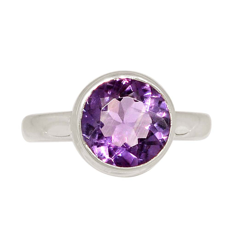 Amethyst Faceted Ring - AMFR1873