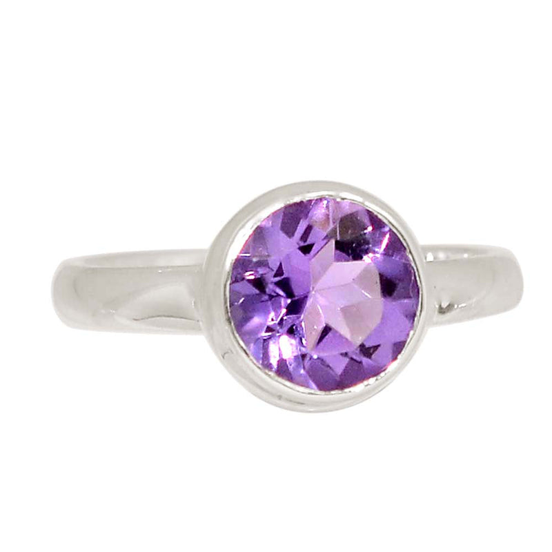 Amethyst Faceted Ring - AMFR1877