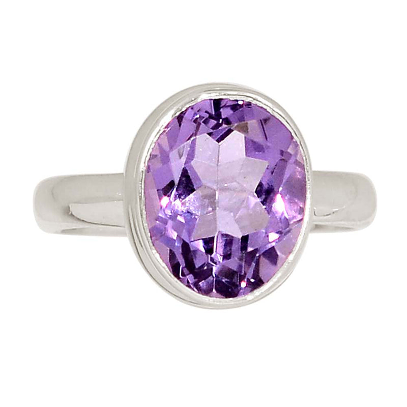 Amethyst Faceted Ring - AMFR1878