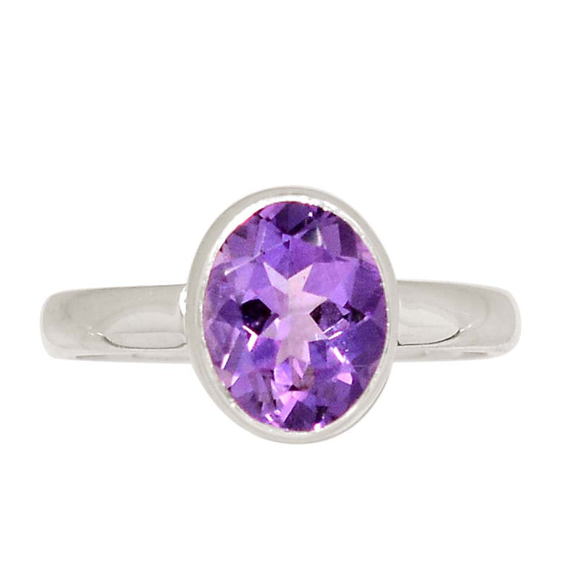 Amethyst Faceted Ring - AMFR1879