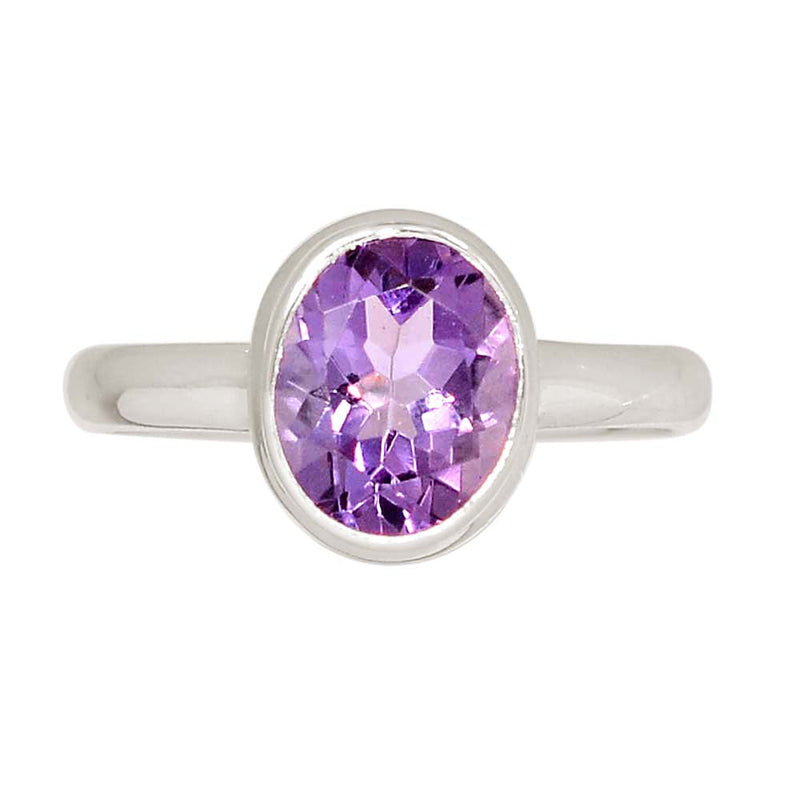 Amethyst Faceted Ring - AMFR1884