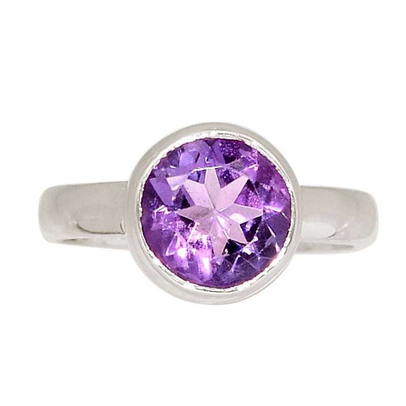 Amethyst Faceted Ring - AMFR1885
