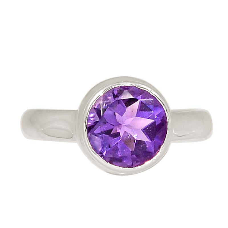 Amethyst Faceted Ring - AMFR1887