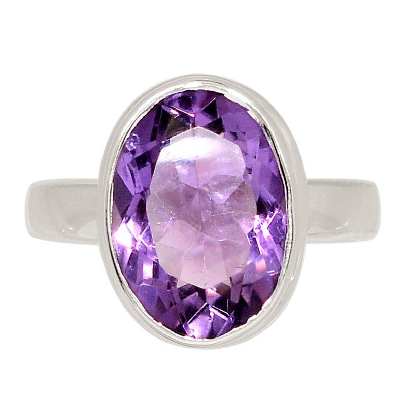 Amethyst Faceted Ring - AMFR1901